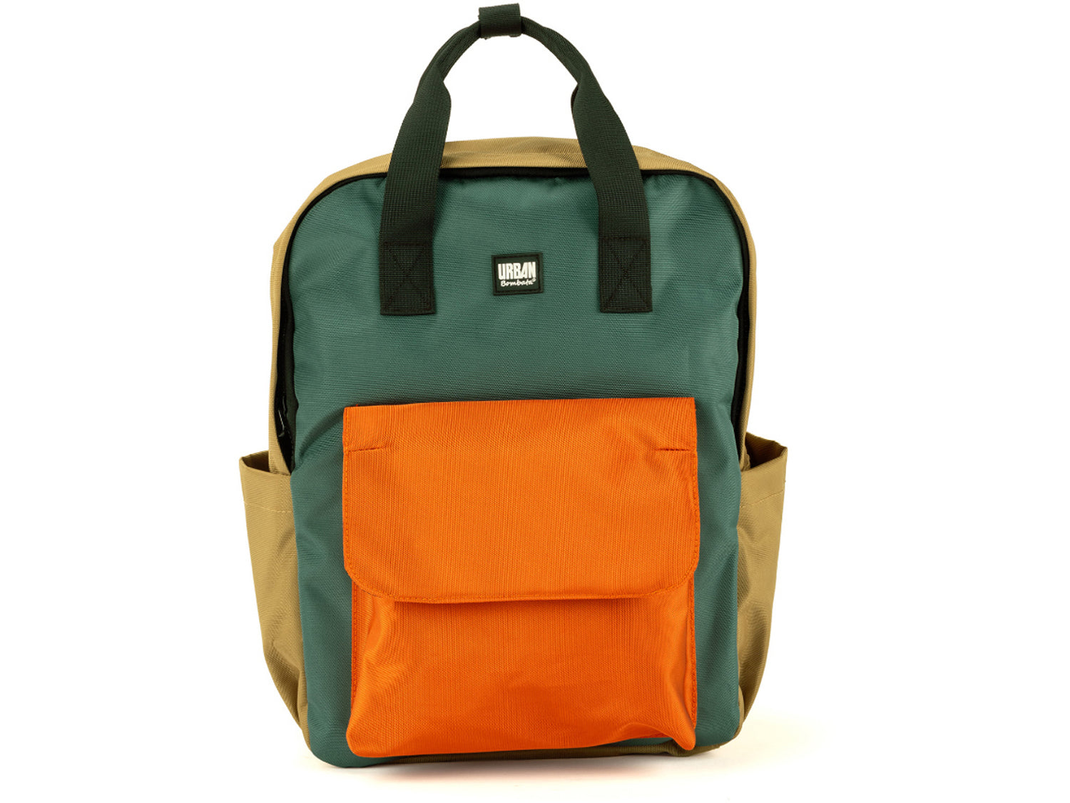Bombata Urban Backpack Rio Senape-Blu Petrolio-Terracotta