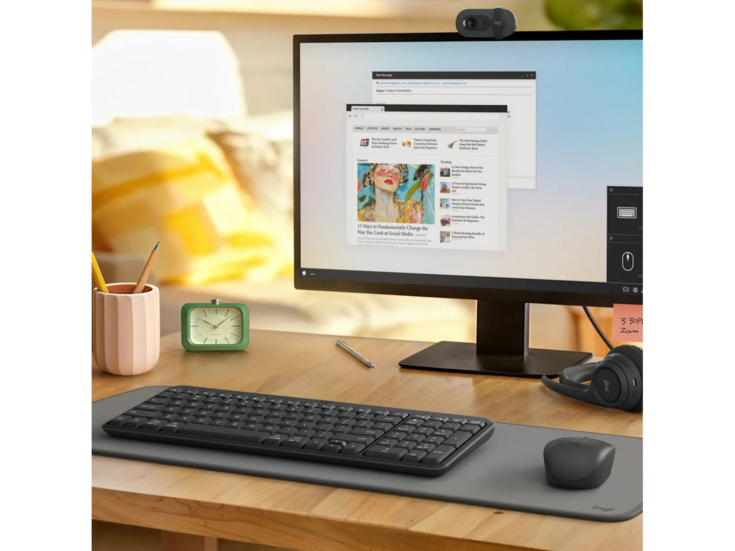 Logitech MK250 Compact Bluetooth® Wireless Combo