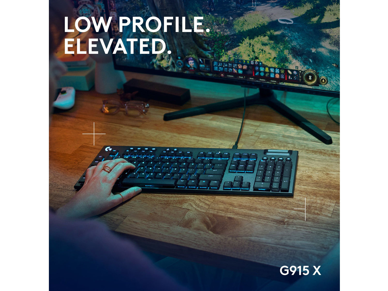 Logitech G915 X Tactile - Black - US INT`L