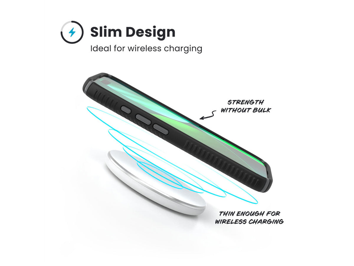 Speck iPhone 17, Presidio2 Grip Black/Slate Grey