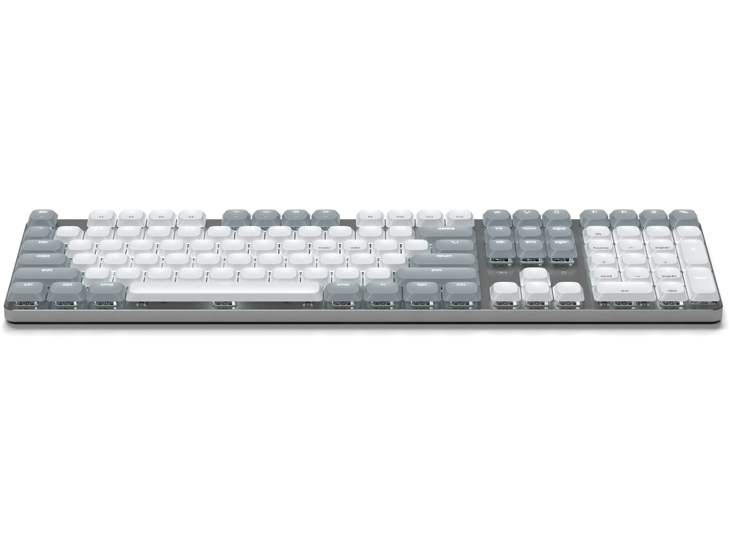 Satechi SM3 Slim Mechanical Backlit Bluetooth Keyboard (Light) - US - Light