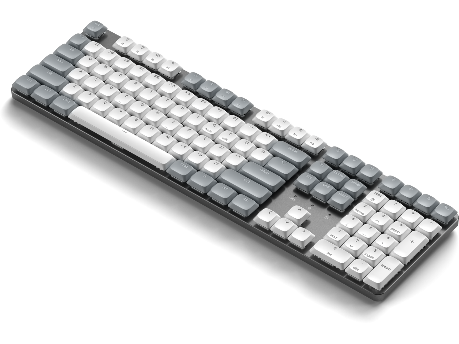 Satechi SM3 Slim Mechanical Backlit Bluetooth Keyboard (Light) - US - Light