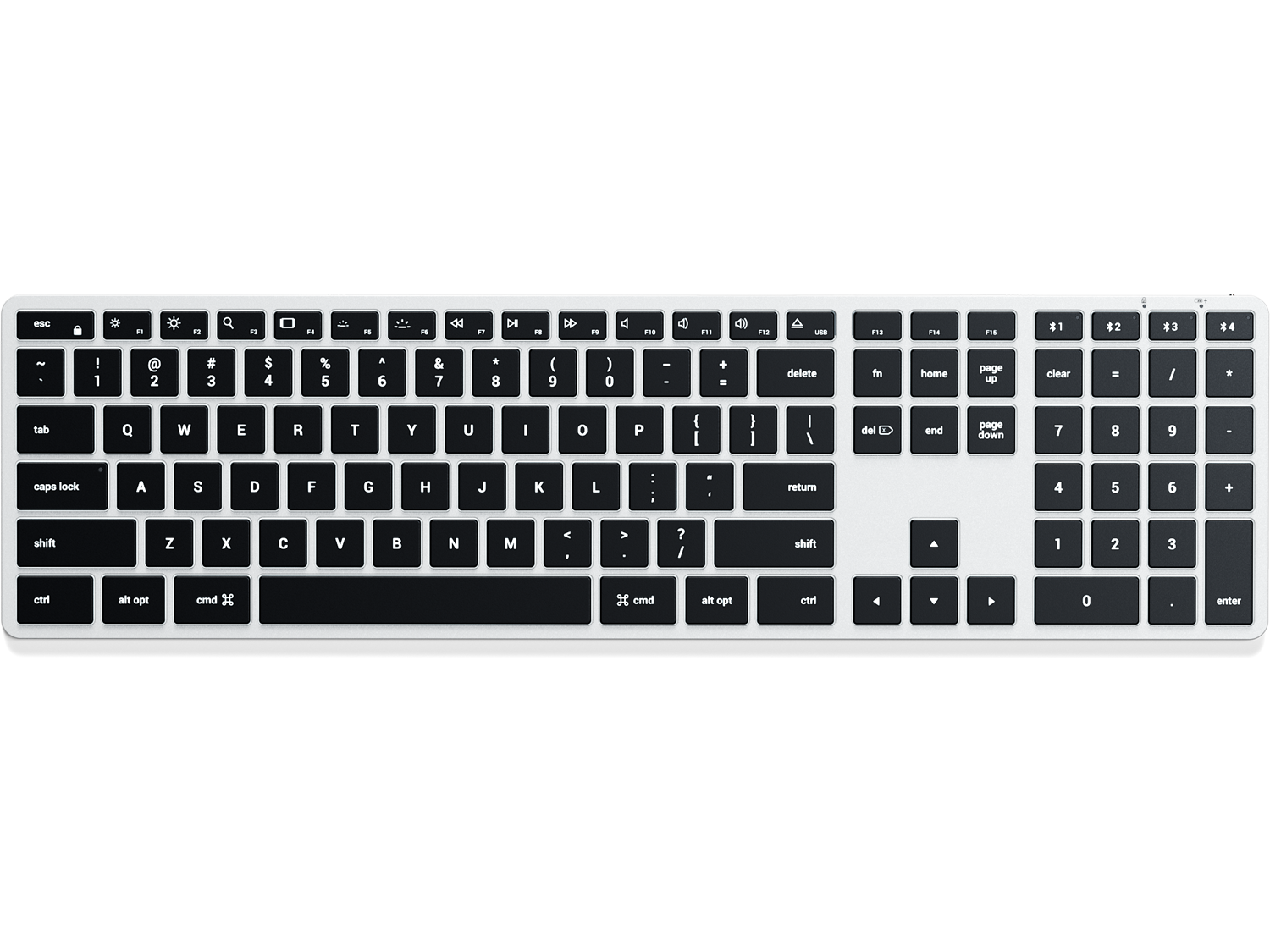 Satechi Slim X3 Bluetooth Keyboard US - Silver