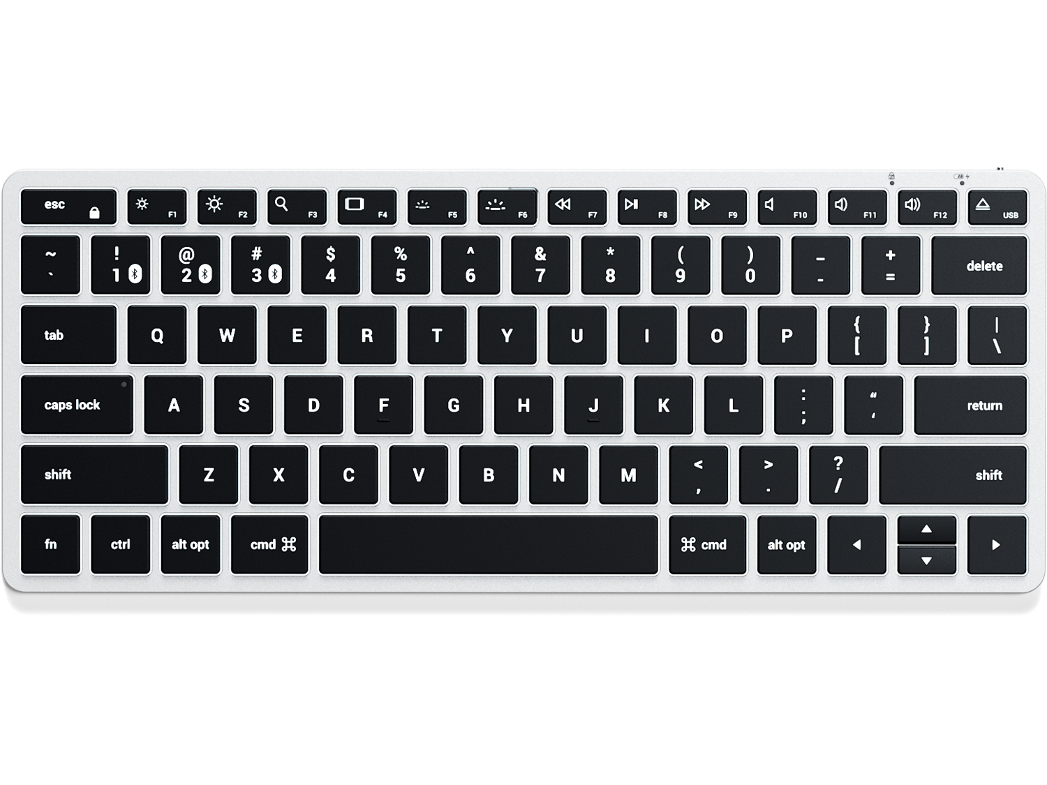 Satechi Slim X1 Bluetooth Keyboard US - Silver