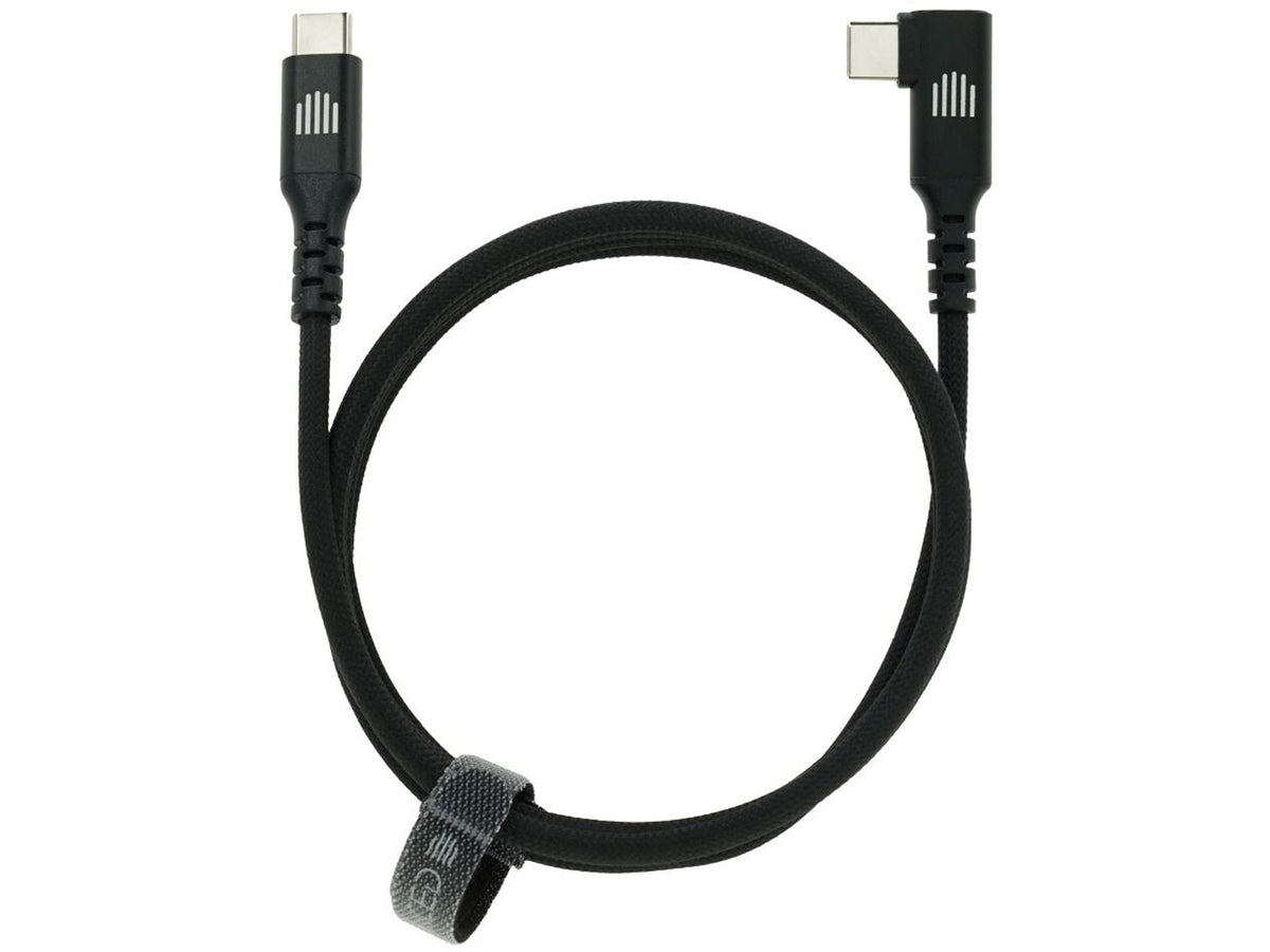 Dviced Angled Braided cable USB-C to USB-C 1.25m