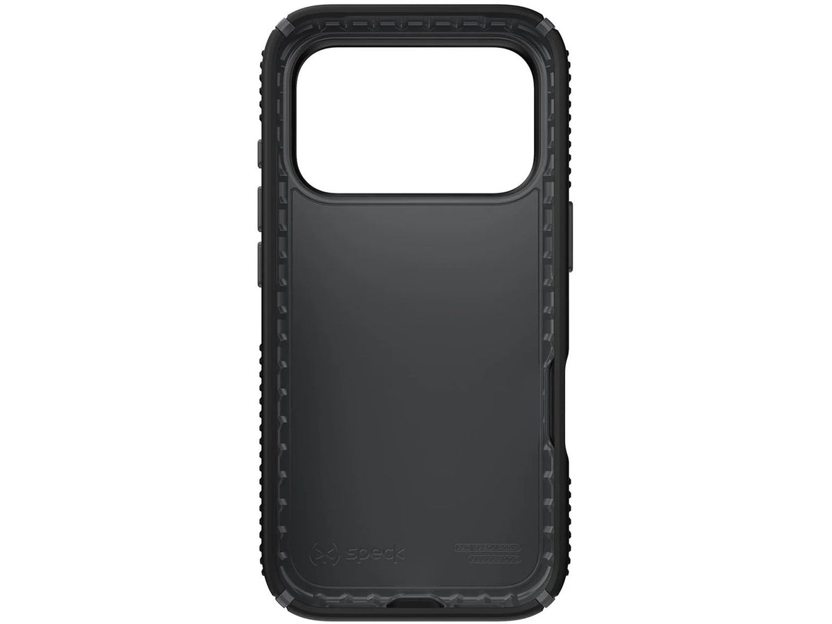 Speck iPhone 17 Pro, Presidio2 Grip,  Black/Slate Grey