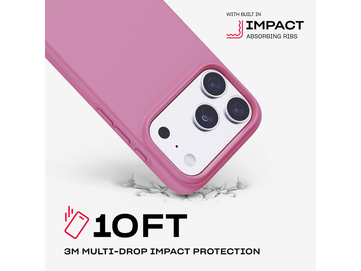 Tech21 iPhone 17 Pro EvoLite w/MagSafe Thrift Pink