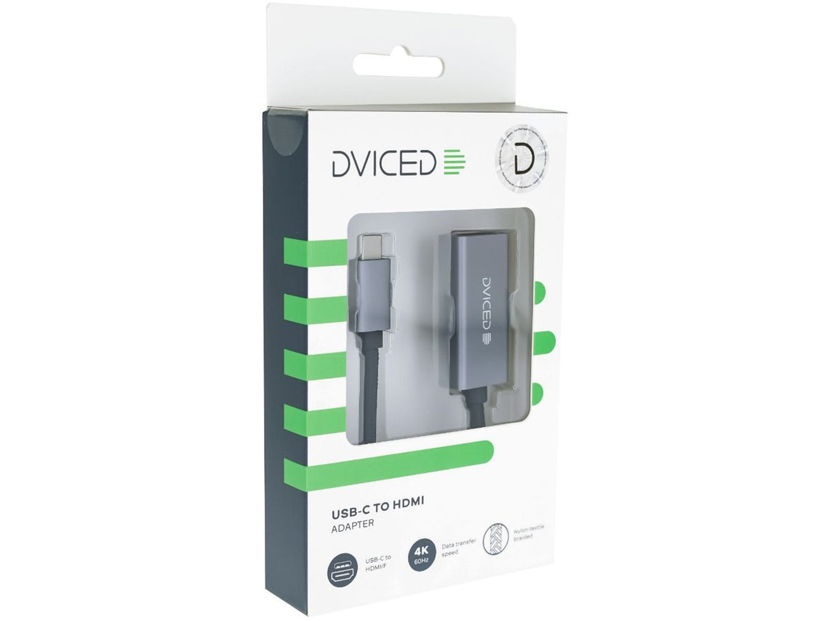 Dviced Type-C to HDMI Adapter - Grey