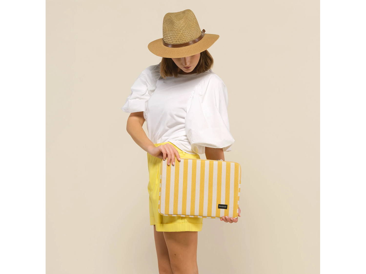 Bombata Versilia Sleeve 15.6" - 16" Yellow