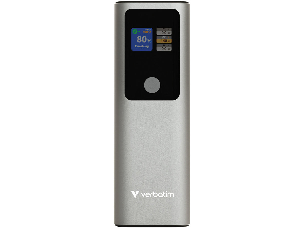 Verbatim Charge 'n' Go Power Bank 27000 mAh – Gray