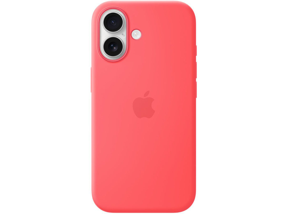 Apple iPhone 17 Silicone Case with MagSafe - Bright Guava