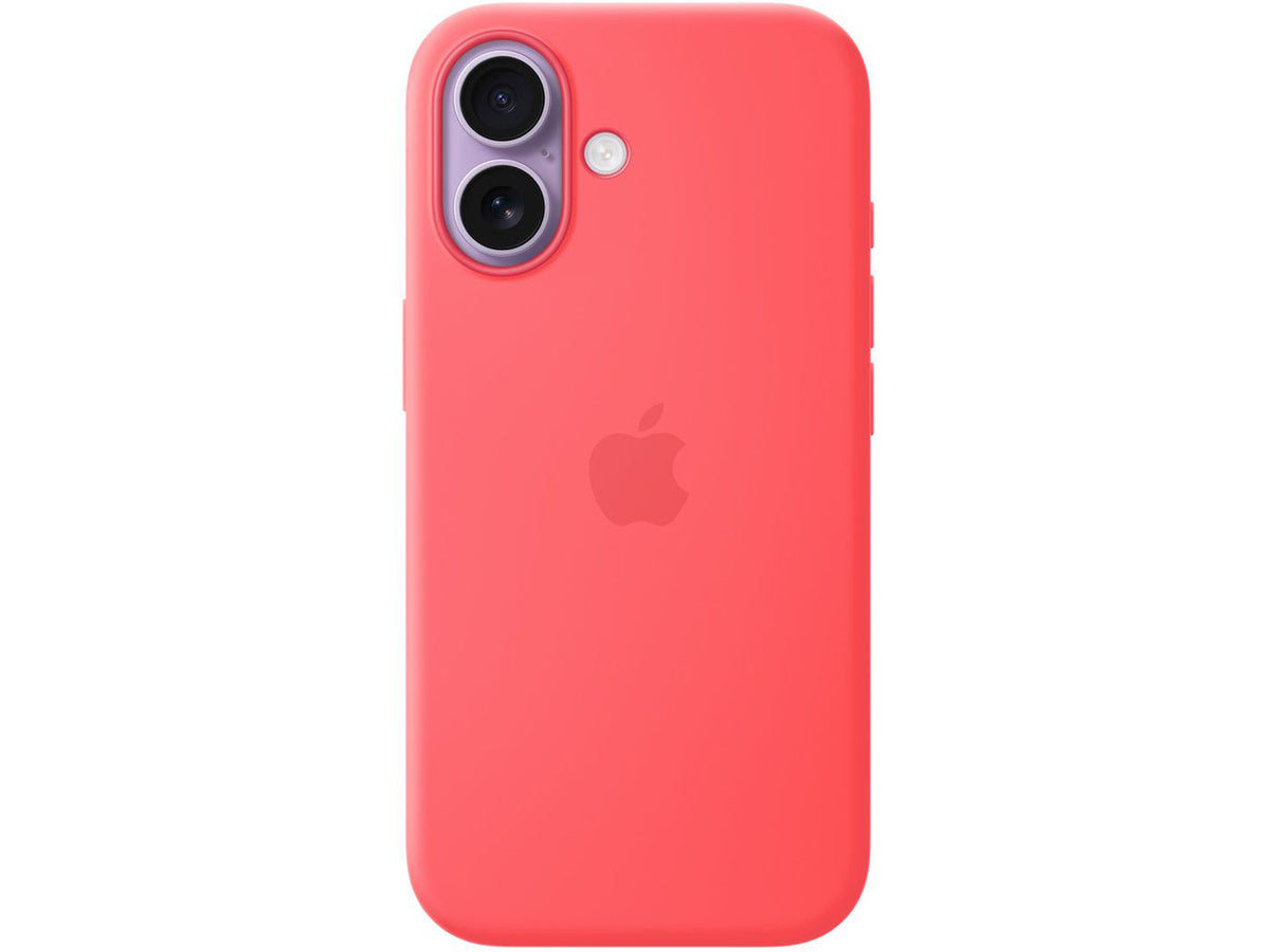 Apple iPhone 17 Silicone Case with MagSafe - Bright Guava