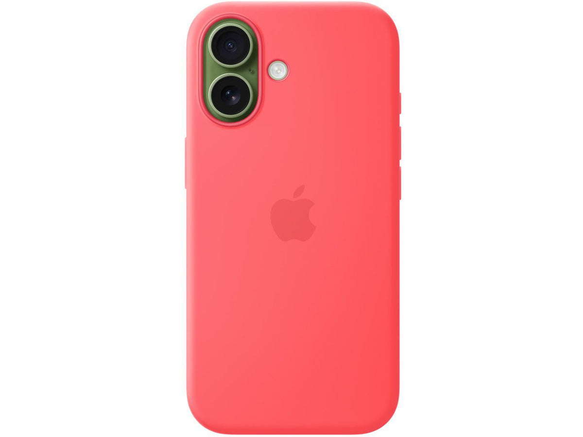 Apple iPhone 17 Silicone Case with MagSafe - Bright Guava