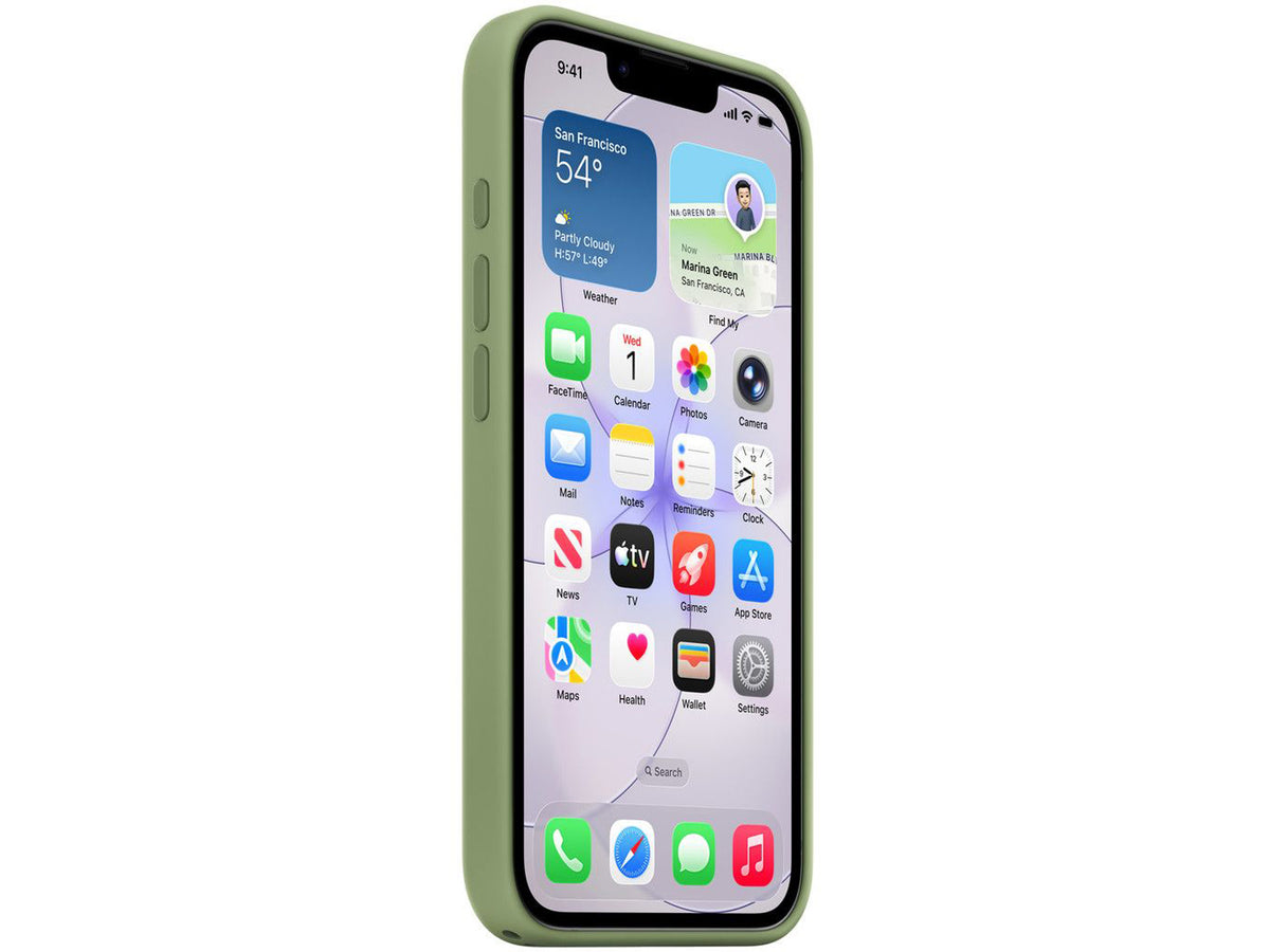 Apple iPhone 17e Silicone Case with MagSafe - Light Moss