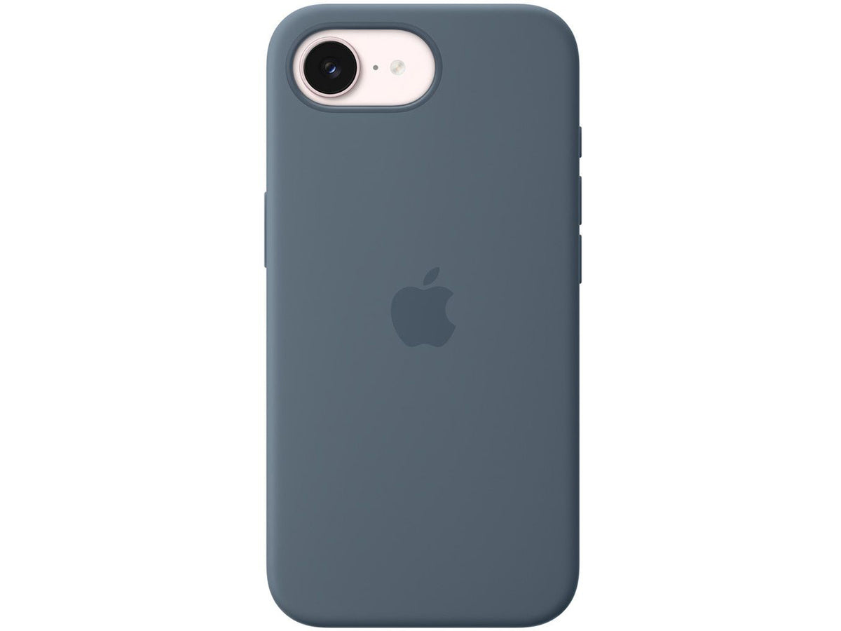 Apple iPhone 17e Silicone Case with MagSafe - Anchor Blue