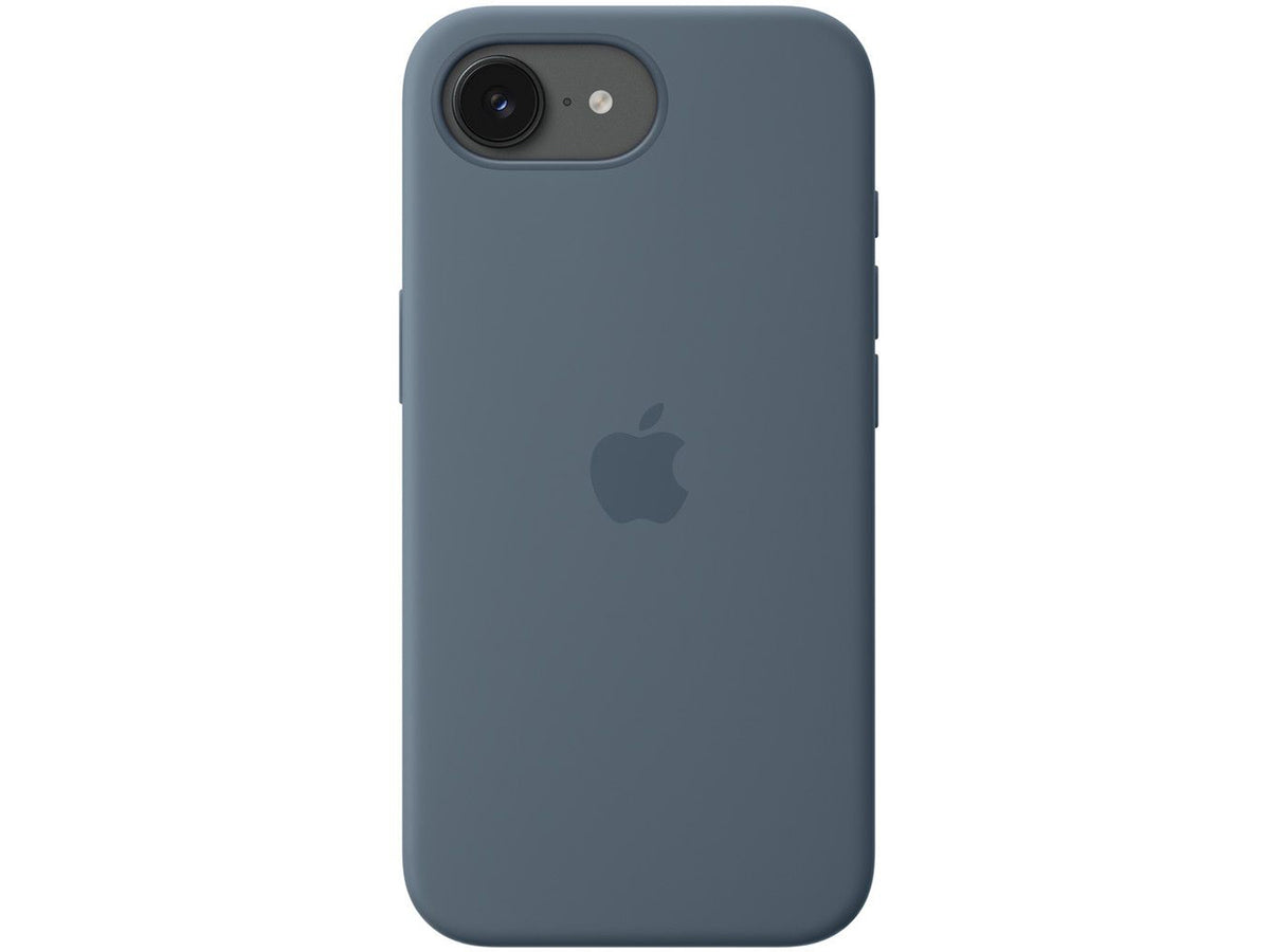 Apple iPhone 17e Silicone Case with MagSafe - Anchor Blue