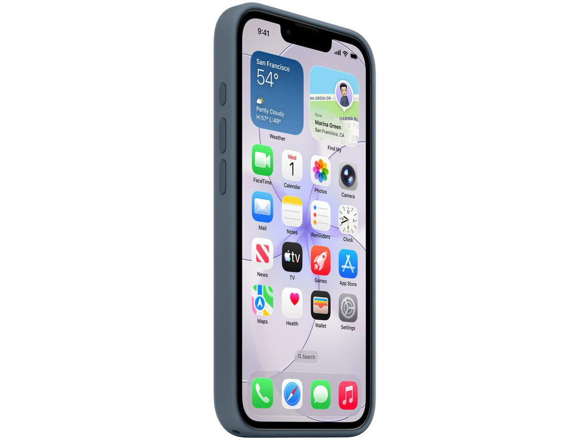 Apple iPhone 17e Silicone Case with MagSafe - Anchor Blue