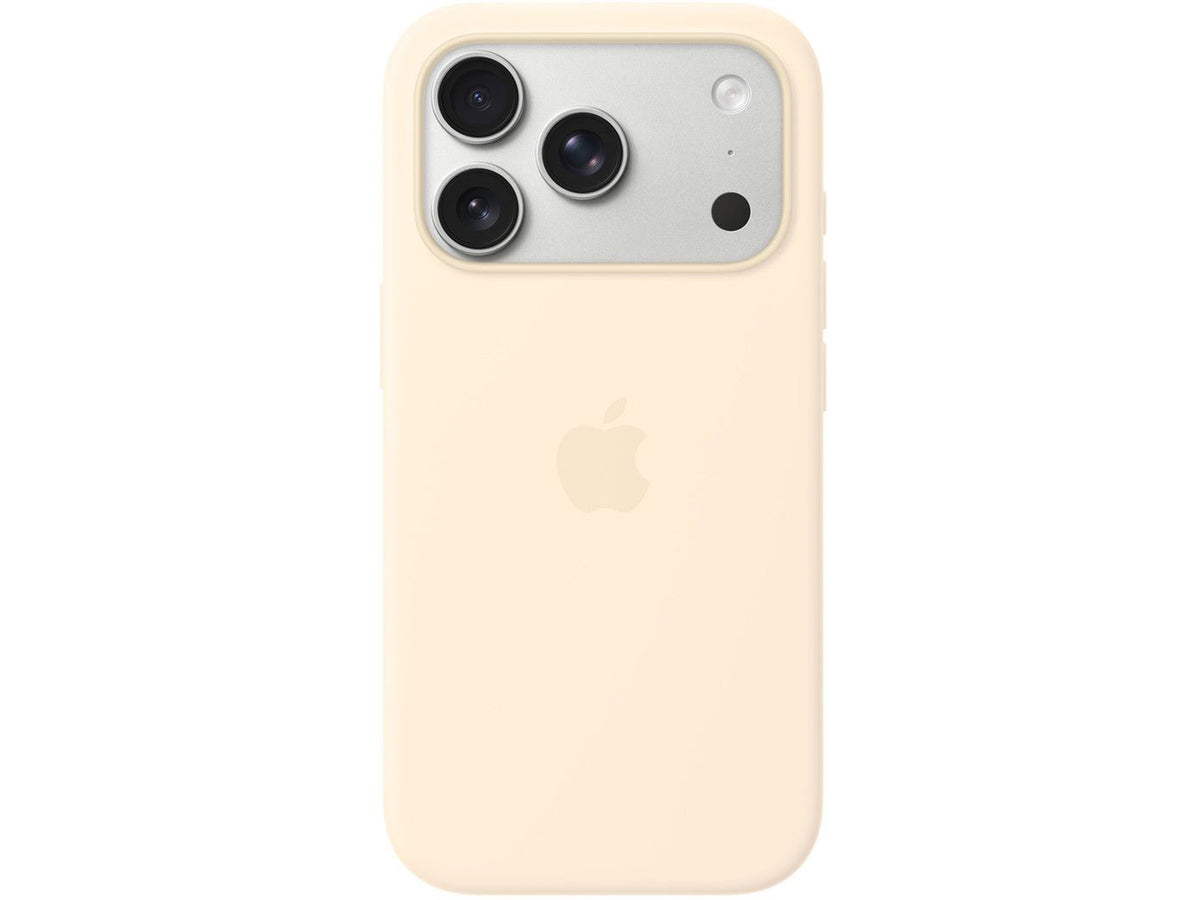 Apple iPhone 17 Pro Silicone Case with MagSafe - Vanilla