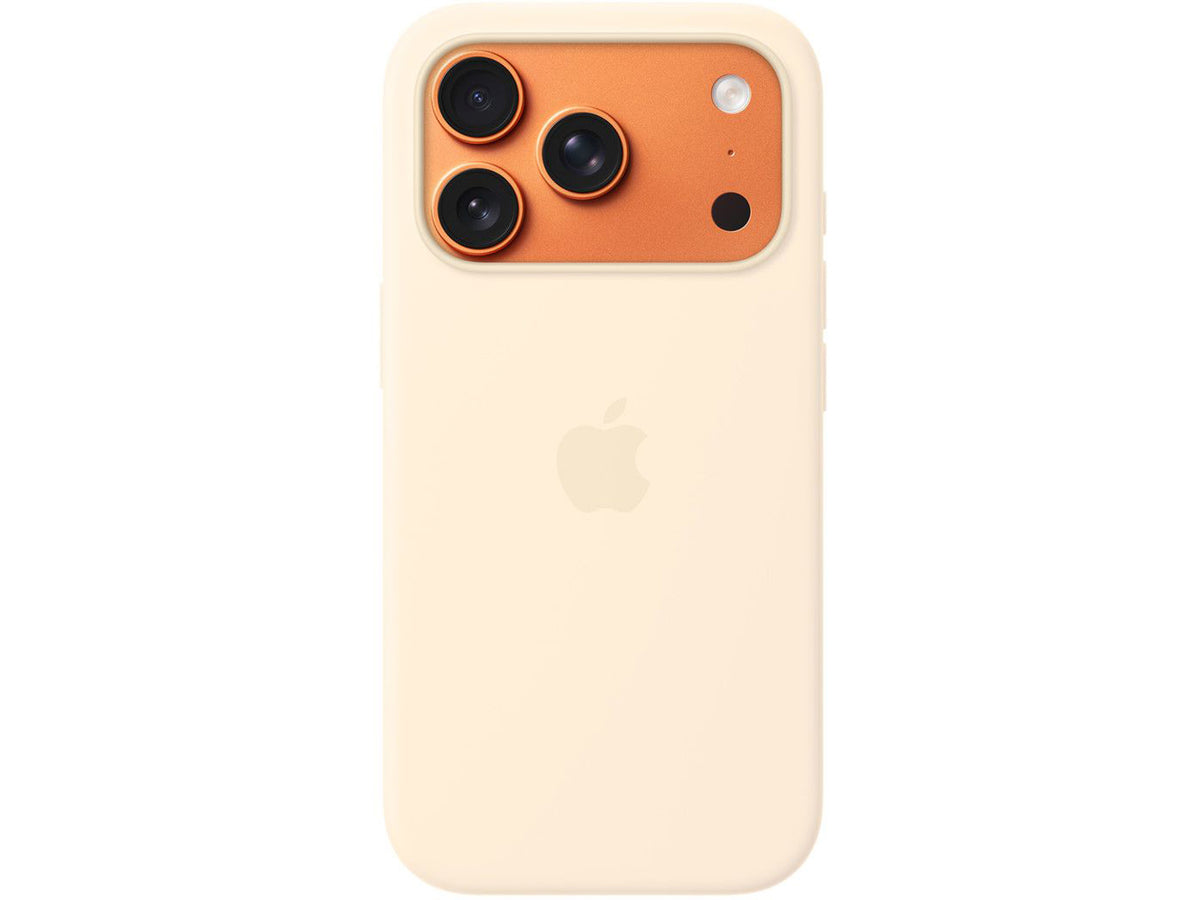Apple iPhone 17 Pro Silicone Case with MagSafe - Vanilla