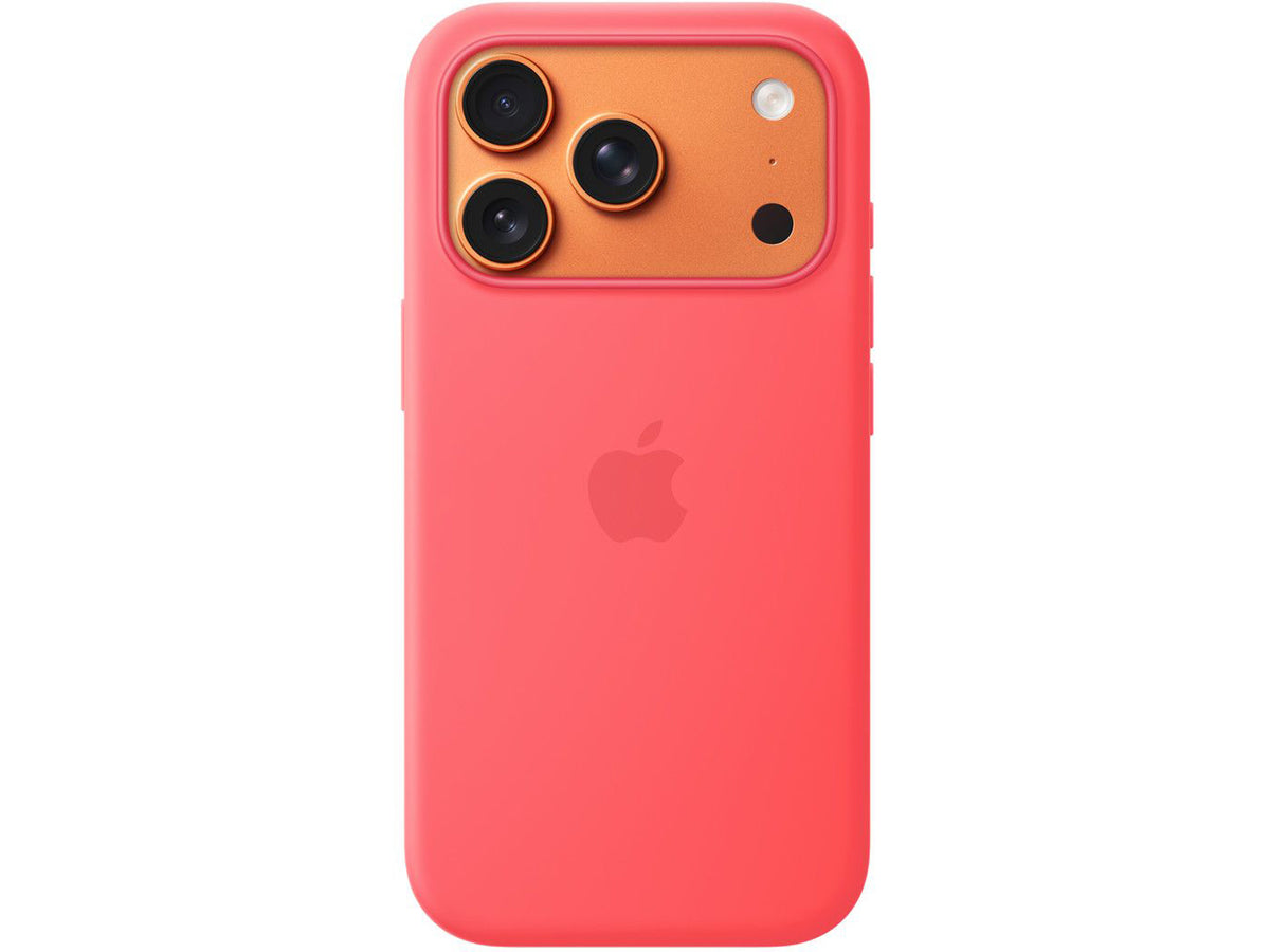 Apple iPhone 17 Pro Silicone Case with MagSafe - Bright Guava