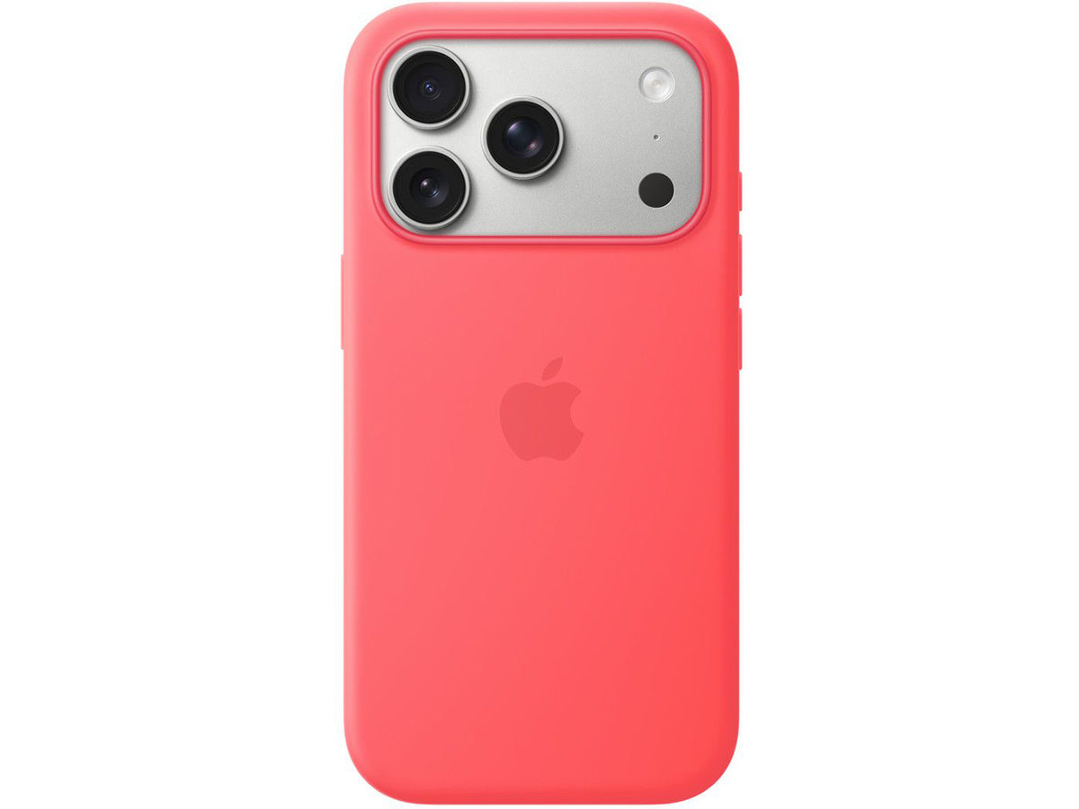Apple iPhone 17 Pro Silicone Case with MagSafe - Bright Guava