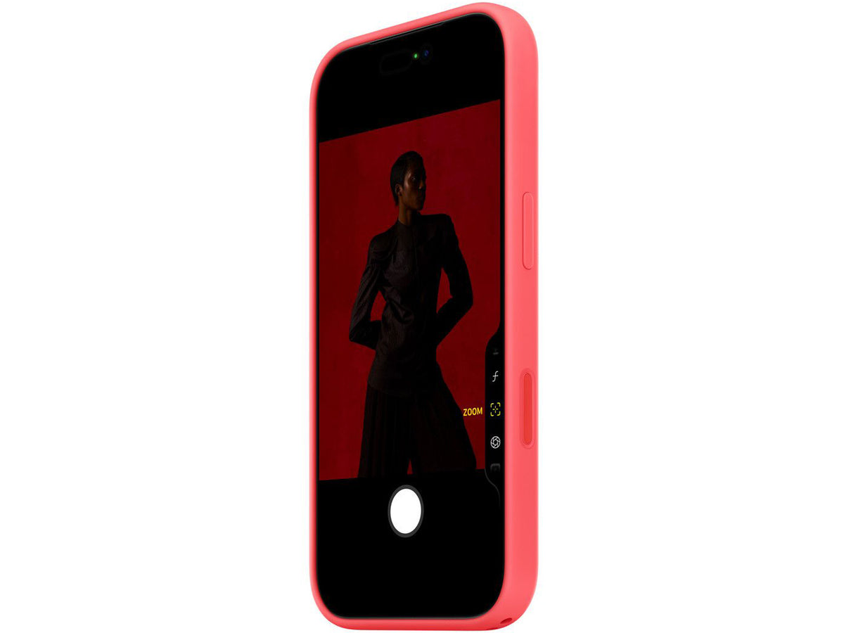 Apple iPhone 17 Pro Silicone Case with MagSafe - Bright Guava