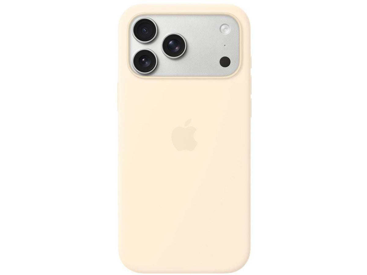 Apple iPhone 17 Pro Max Silicone Case with MagSafe - Vanilla