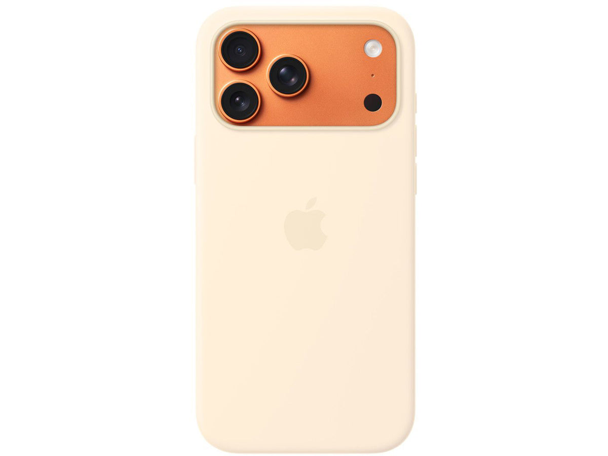 Apple iPhone 17 Pro Max Silicone Case with MagSafe - Vanilla