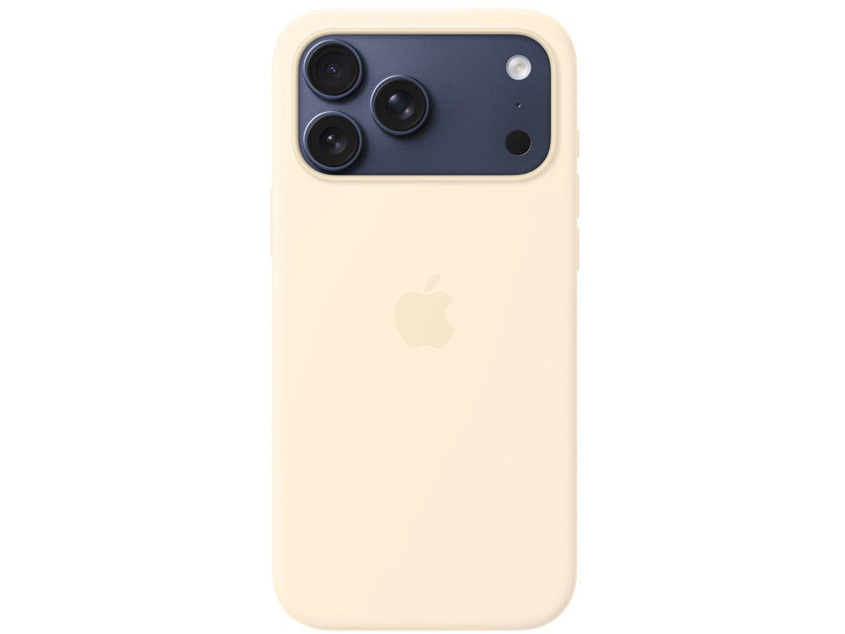 Apple iPhone 17 Pro Max Silicone Case with MagSafe - Vanilla