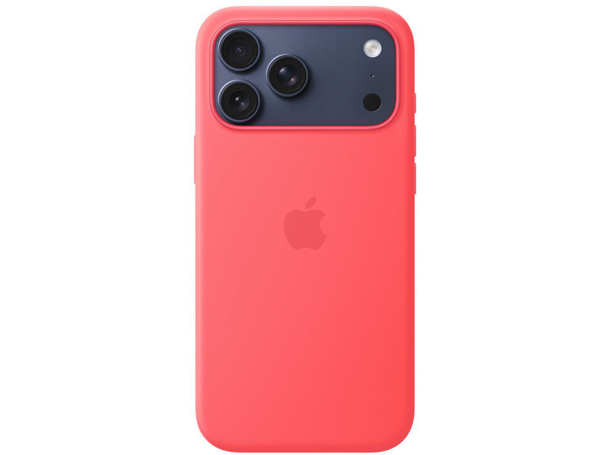 Apple iPhone 17 Pro Max Silicone Case with MagSafe - Bright Guava