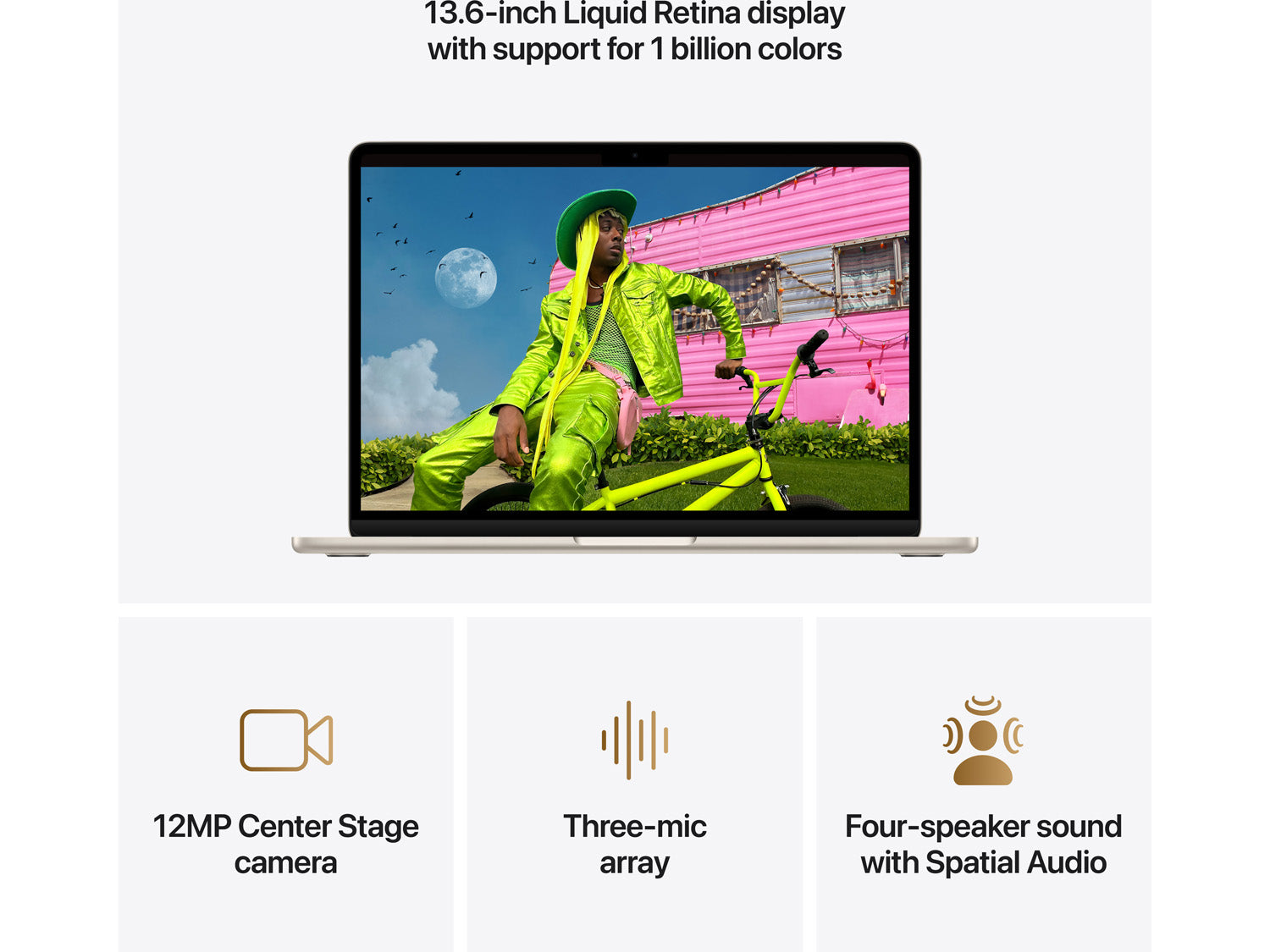 Apple MacBook Air 13.6" M5 Starlight