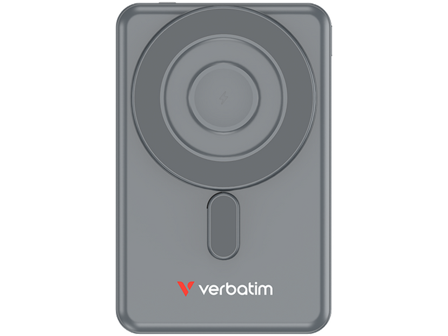 Verbatim Charge 'n' Go Two Cable Magnetic Wireless Charging 5,000mAh - Grey