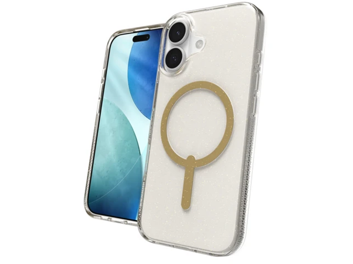 ZAGG Cases Milan Snap iPhone 17 Glitter Gold