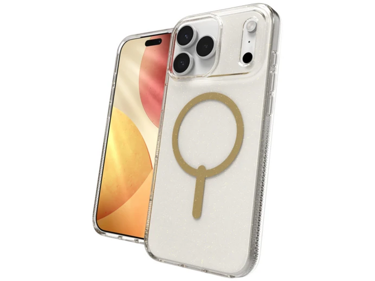 ZAGG Cases Milan Snap iPhone 17 Pro Max Glitter Gold