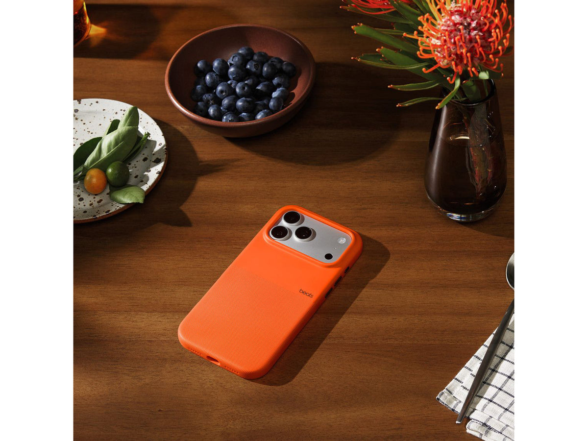Beats iPhone 17 Pro Max Rugged Case with MagSafe and Camera Control – Sierra Orange