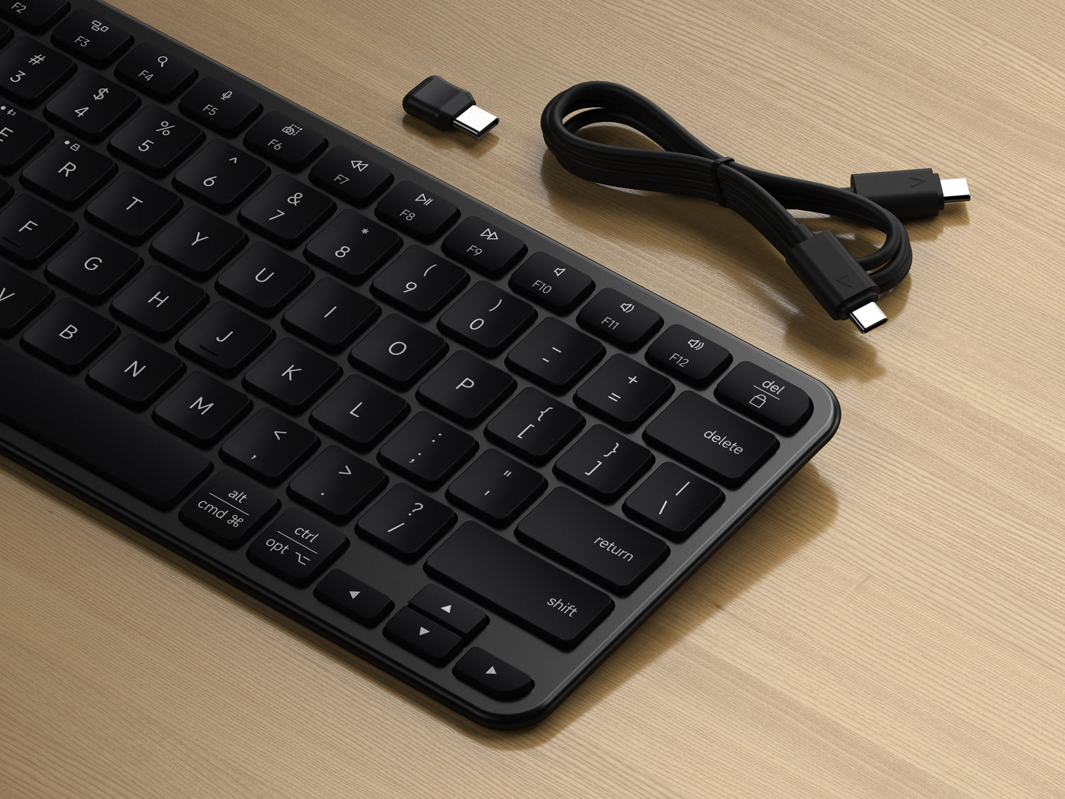 Satechi Slim EX1 Wireless Keyboard - US English - Space Black