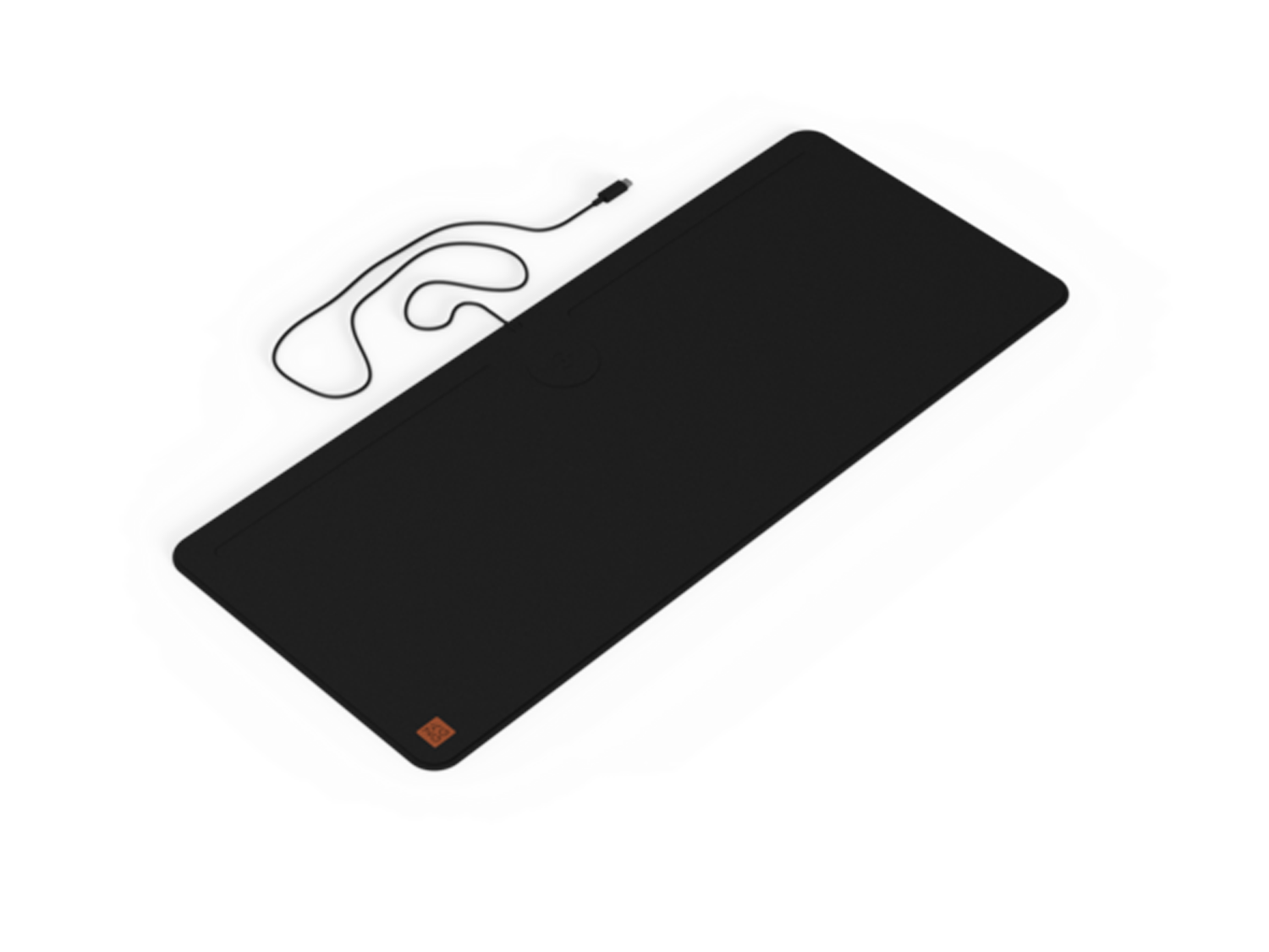 ZAGG Desk Mat with Wireless Charging Black