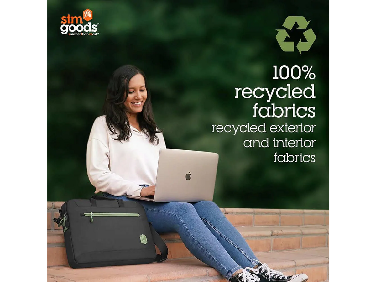 STM Eco Laptop Brief 16" (син)