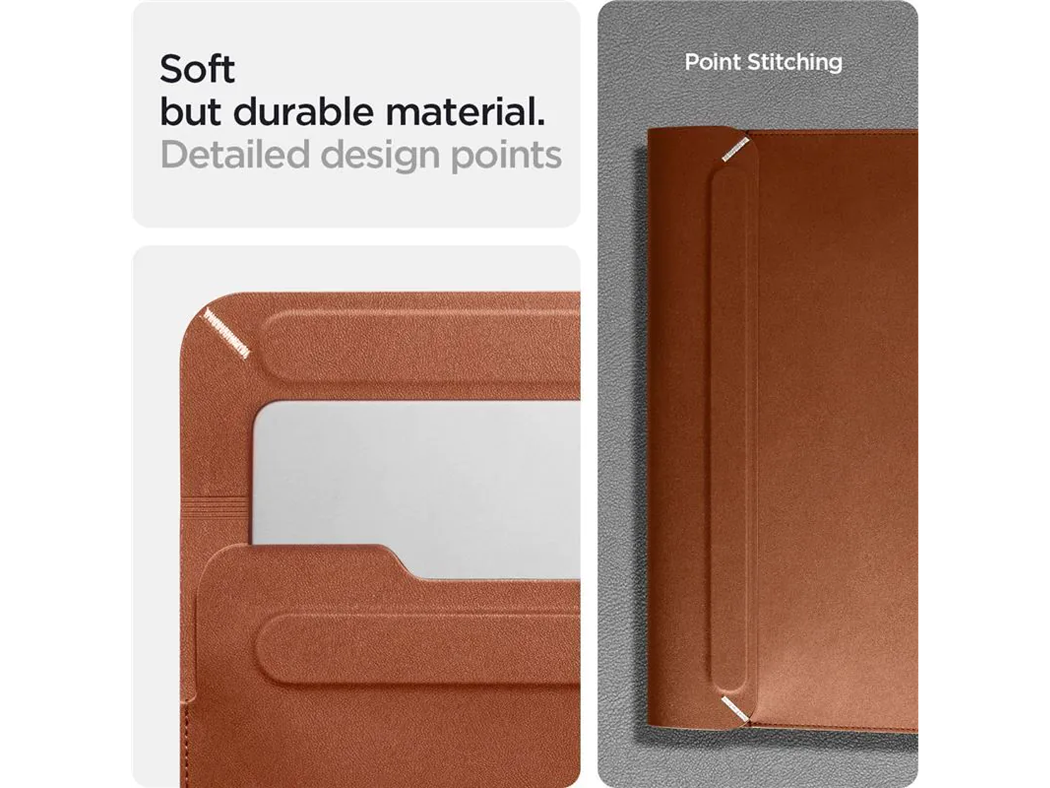Spigen Valentinus S Laptop Sleeve 16" Kафяв