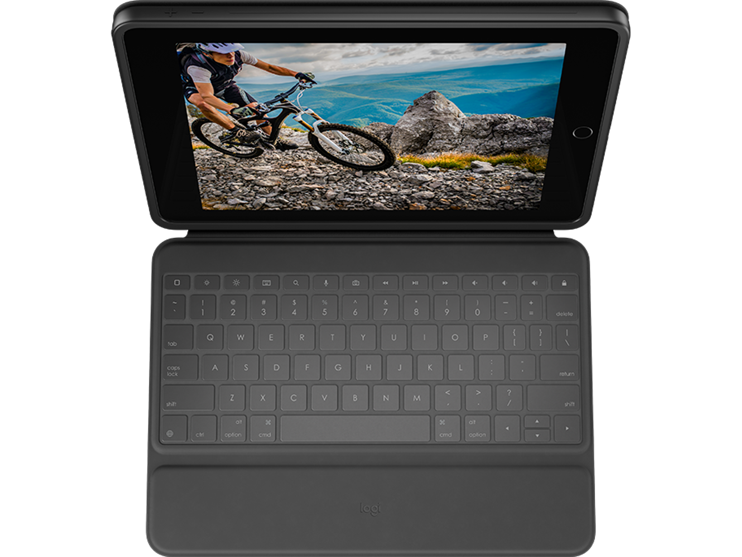 Logitech Graphite English UK (QWERTY) for iPad (7th, 8th and 9th gen), Graphite - UK
