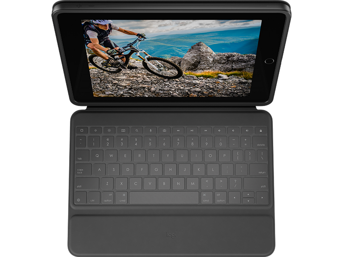Logitech Graphite English UK (QWERTY) for iPad (7th, 8th and 9th gen), Graphite - UK