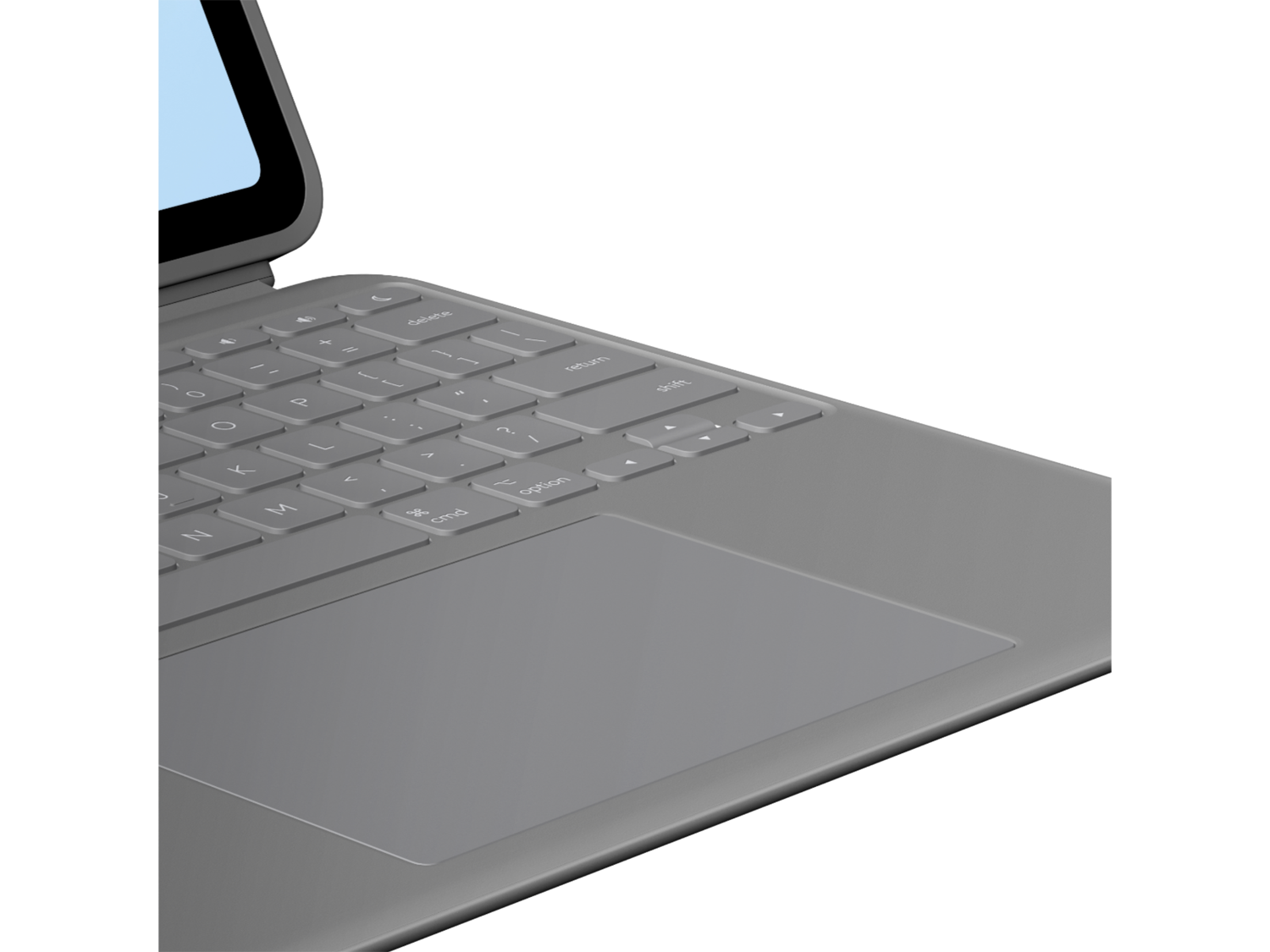 Logitech Combo Touch for iPad Air 13-inch (M2, M3 & M4), Oxford Grey English International (QWERTY)