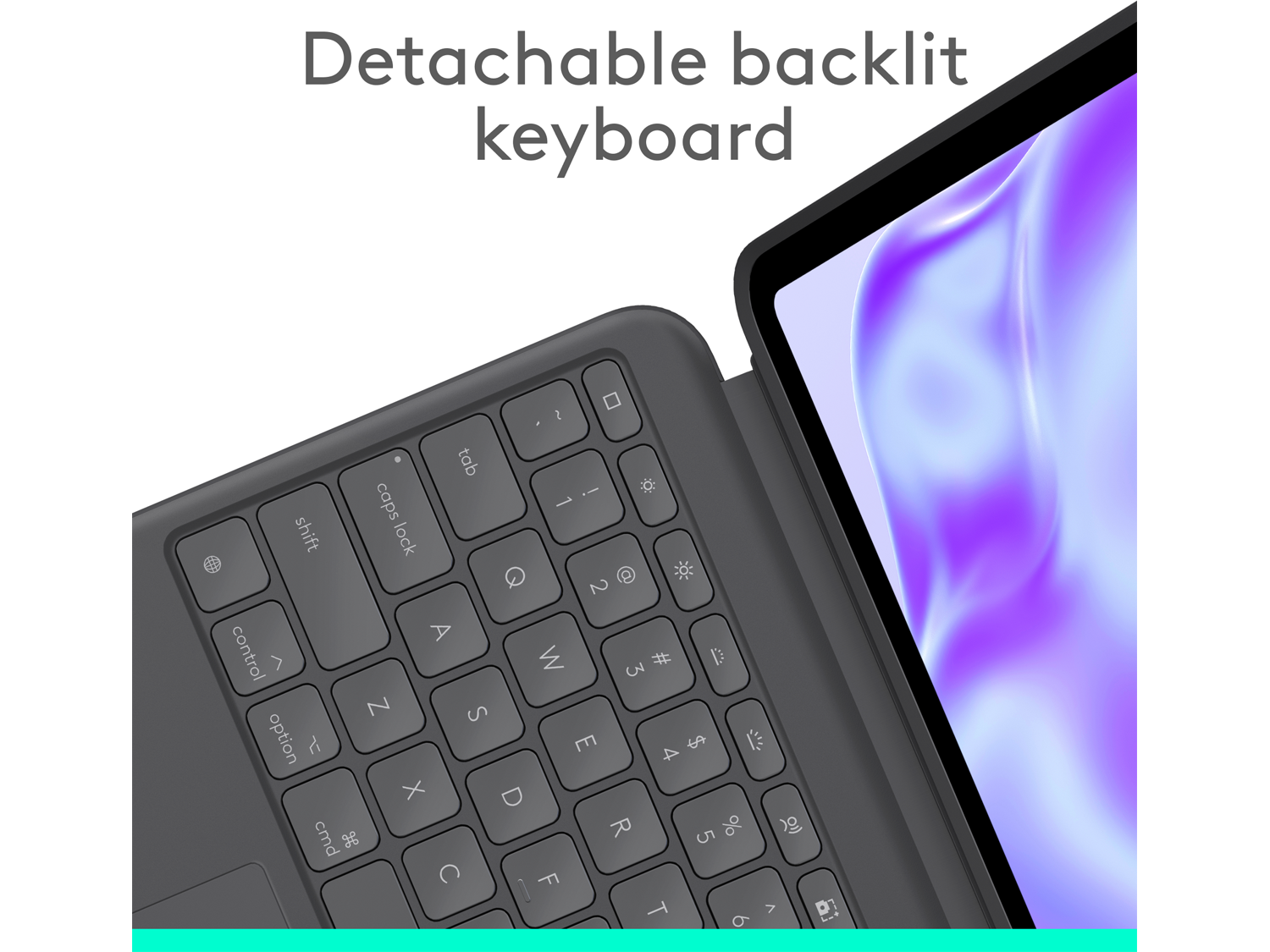 Logitech Combo Touch for iPad Pro 13-inch (M4 & M5), Graphite - US