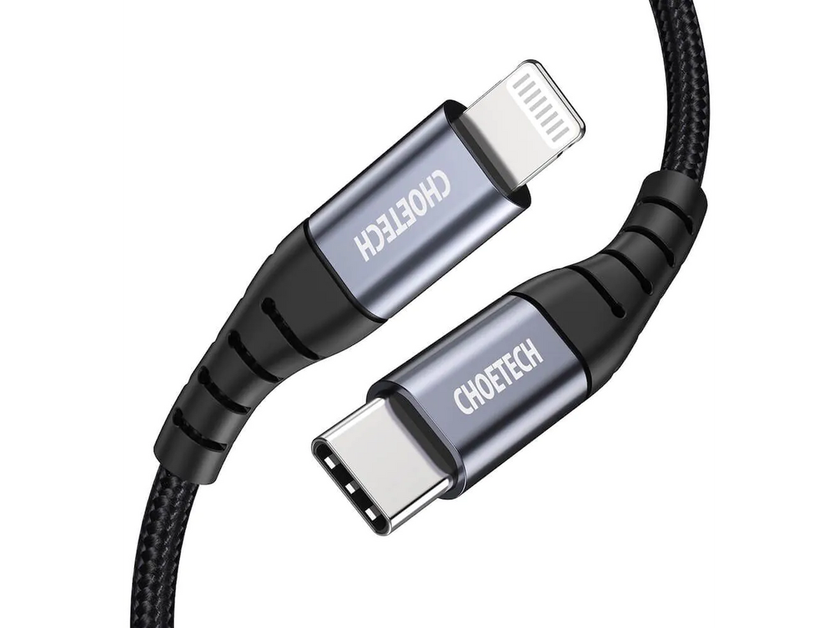 Choetech Braided USB-C to Lightning Cable PD 18W IP0041