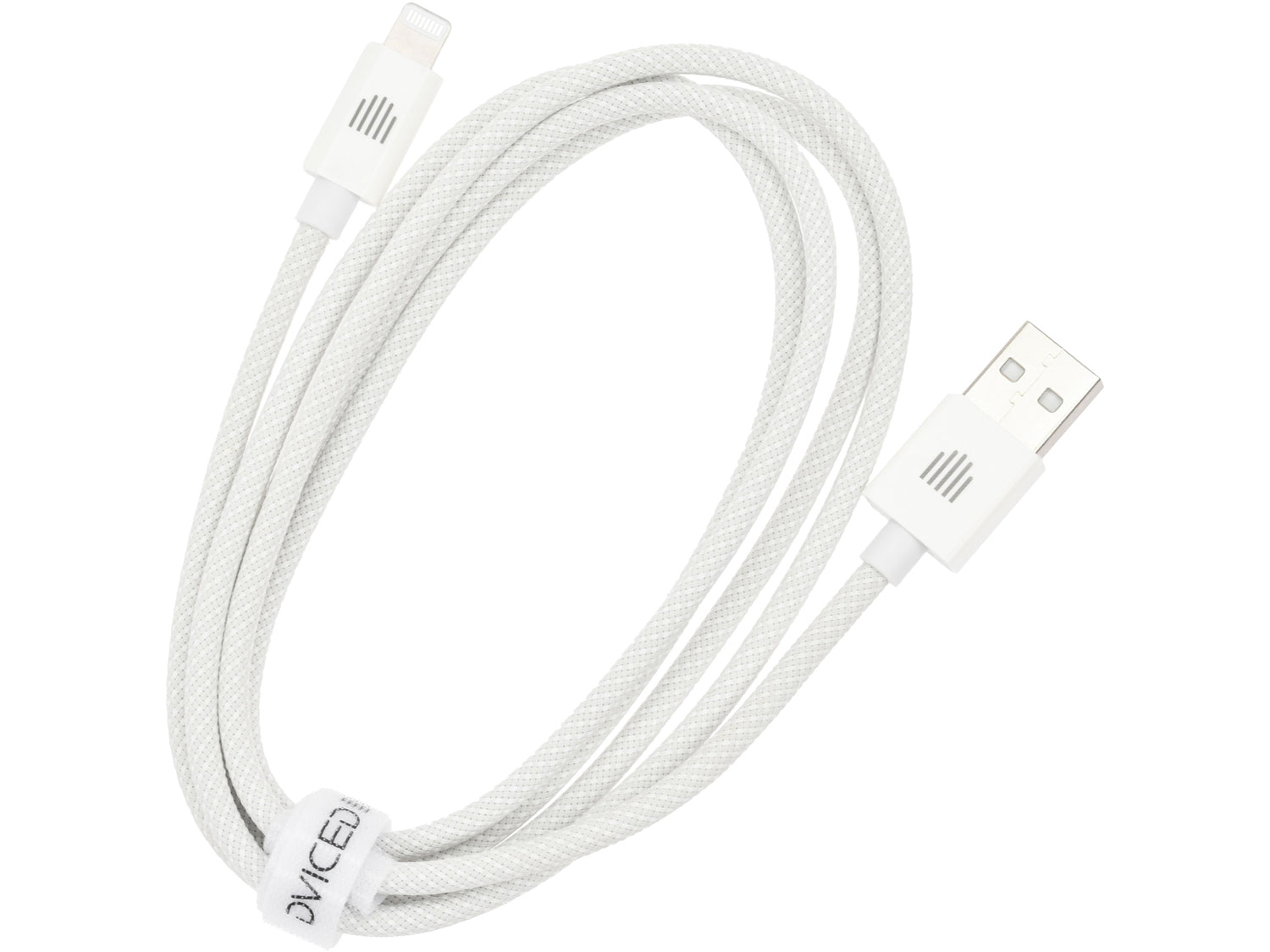 Dviced USB-A to lightning cable Charging & Data transfer 1,25m-White