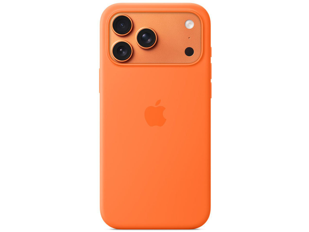 Apple iPhone 17 Pro Max Silicone Case with MagSafe - Orange
