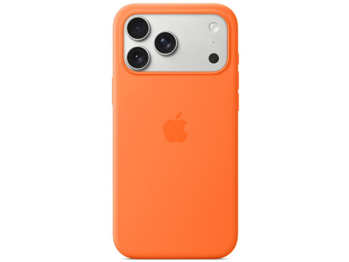 Apple iPhone 17 Pro Max Silicone Case with MagSafe - Orange