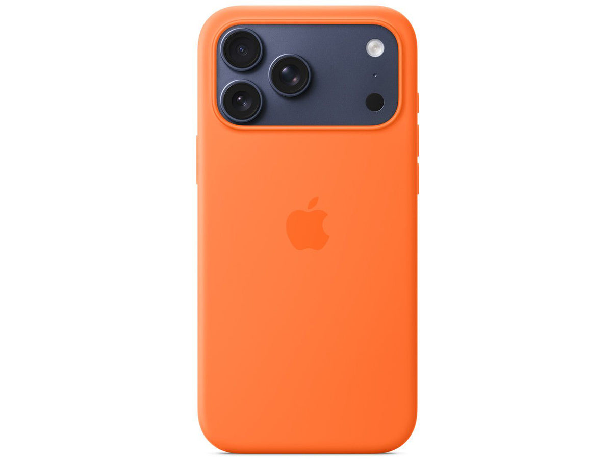 Apple iPhone 17 Pro Max Silicone Case with MagSafe - Orange