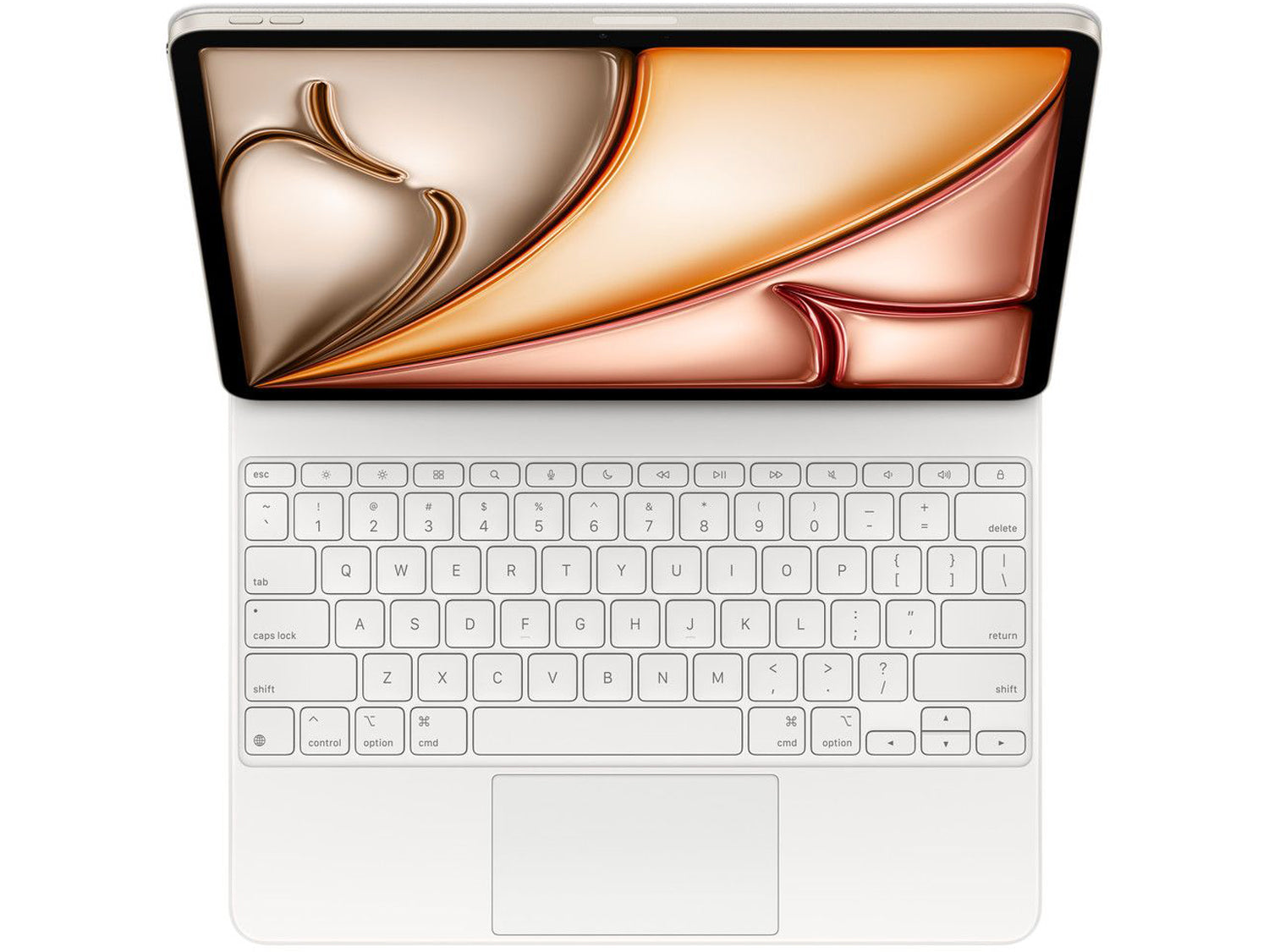 Apple Magic Keyboard for iPad Air 13-inch (M4/M3) - Bulgarian - White