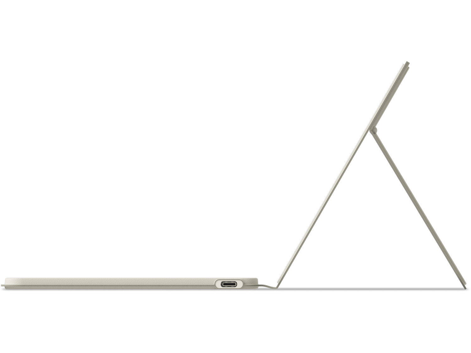 Satechi OntheGo™ Bluetooth Keyboard with Stand, US English - Sand